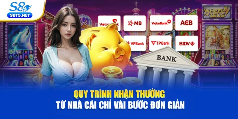 Quy trình nhận thưởng từ nhà cái chỉ vài bước đơn giản